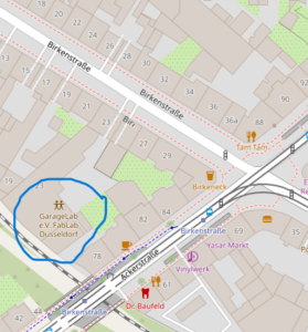 Kartenausschnitt OpenStreetMap