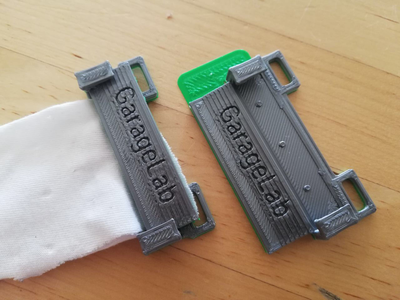 Garage-Lab Mund-Nase-Maske-Halterung aus dem 3D-Drucker