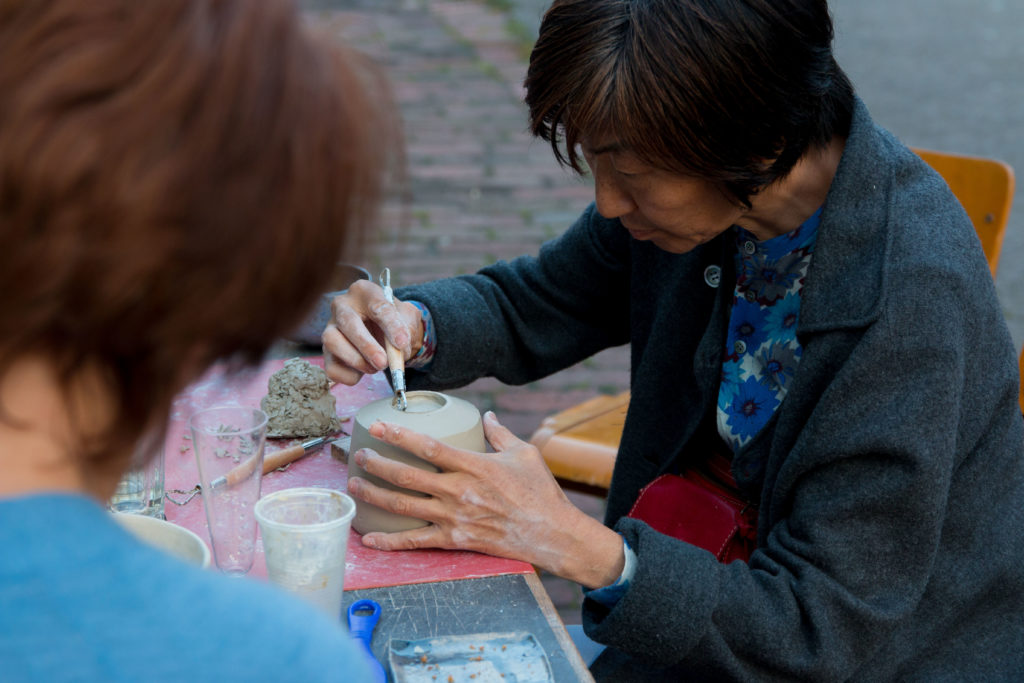 Eindrücke aus der Keramikwerkstatt