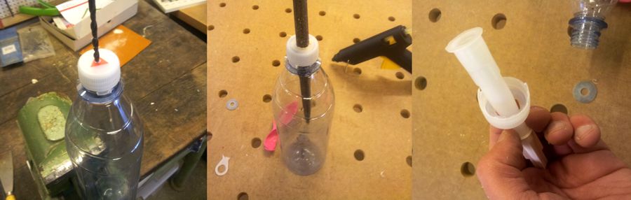 RocketDragRace Rakete Tülle