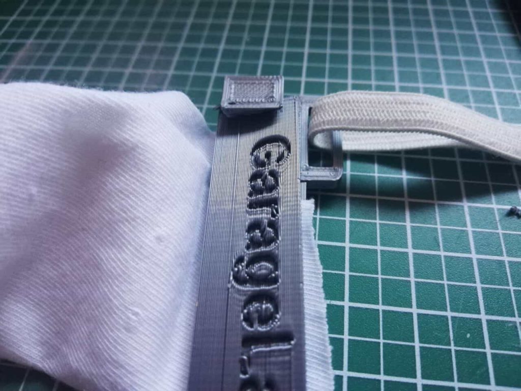 garagelab Mund-Nase-Maske Clipentwicklung - Stufe 6