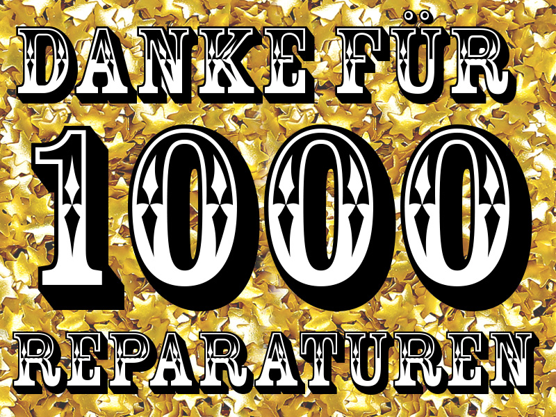 GarageLab e. V. Repair Café 1000 Reparaturen